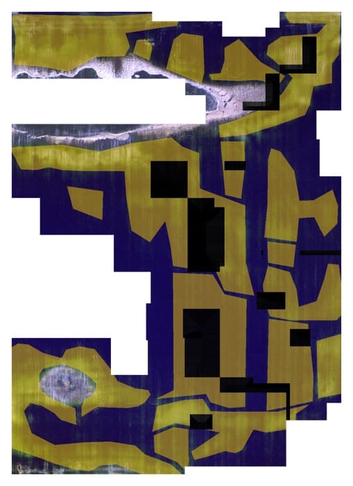 Field ortho with LandOS nutrient-deficiency + endrow overlays